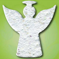 Angel Seeded Ornament